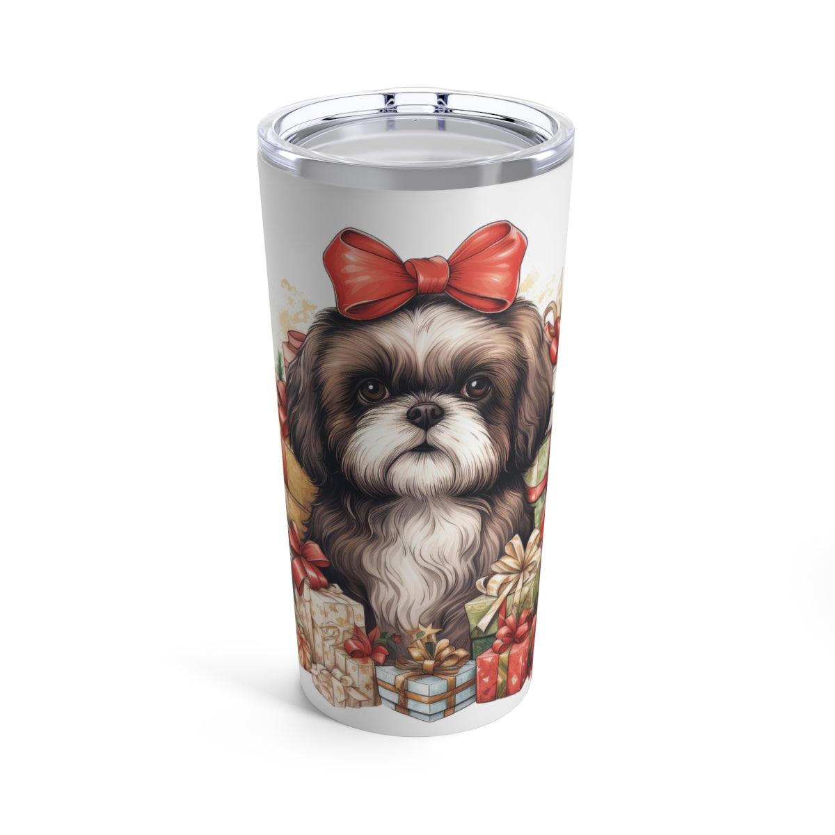 Christmas Gifts Shih Tzu Tumbler - Shih Tzu Gifts