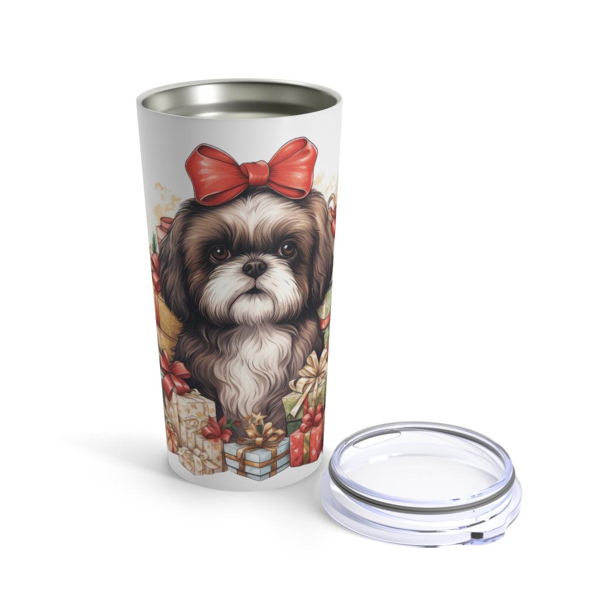 Christmas Gifts Shih Tzu Tumbler - Shih Tzu Gifts