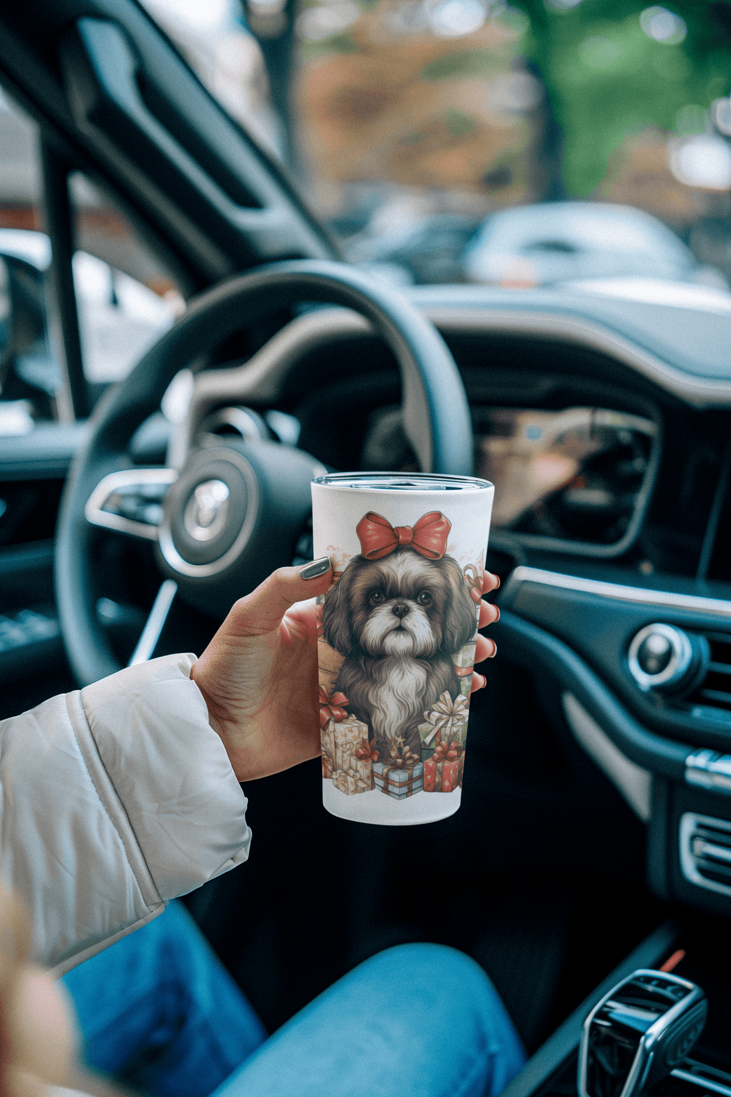 Christmas Gifts Shih Tzu Tumbler - Shih Tzu Gifts