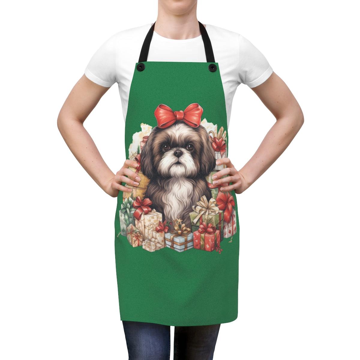 Christmas Gifts Shih Tzu Apron - Shih Tzu Gifts