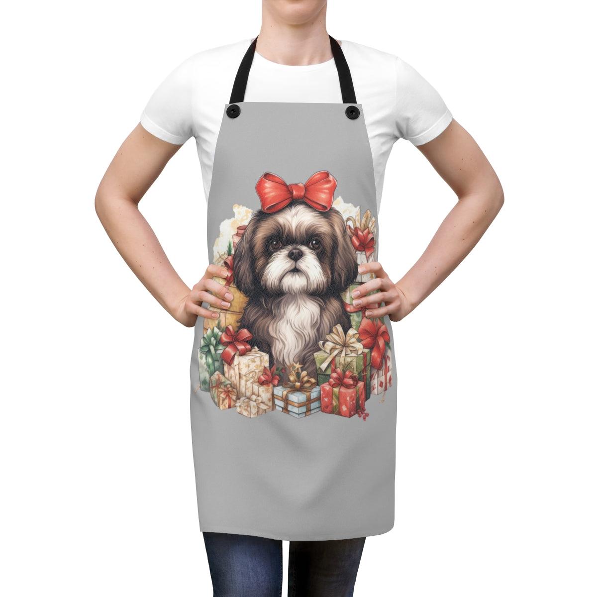 Christmas Gifts Shih Tzu Apron - Shih Tzu Gifts