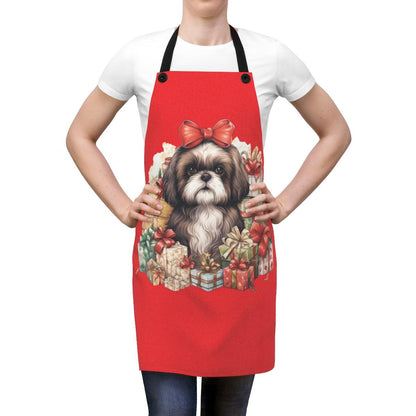 Christmas Gifts Shih Tzu Apron - Shih Tzu Gifts