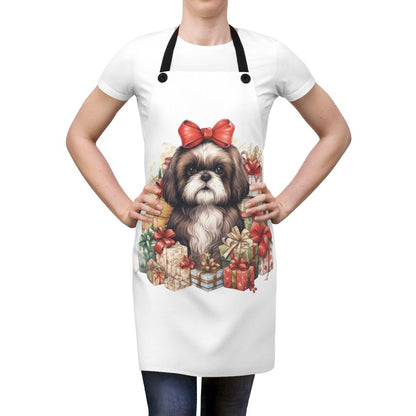 Christmas Gifts Shih Tzu Apron - Shih Tzu Gifts