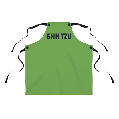 Shih Tzu Text Apron – Fun & Stylish Cooking Gift for Dog Lovers