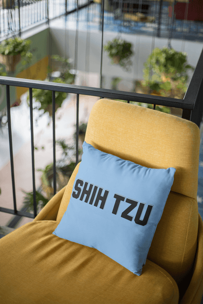 Shih Tzu Text Pillow – Stylish & Cozy Gift for Shih Tzu Lovers