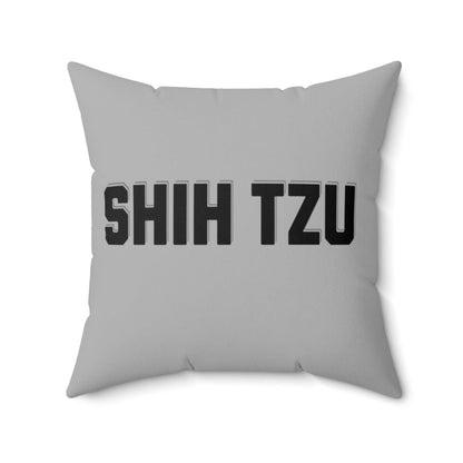 Shih Tzu Text Pillow – Stylish & Cozy Gift for Shih Tzu Lovers