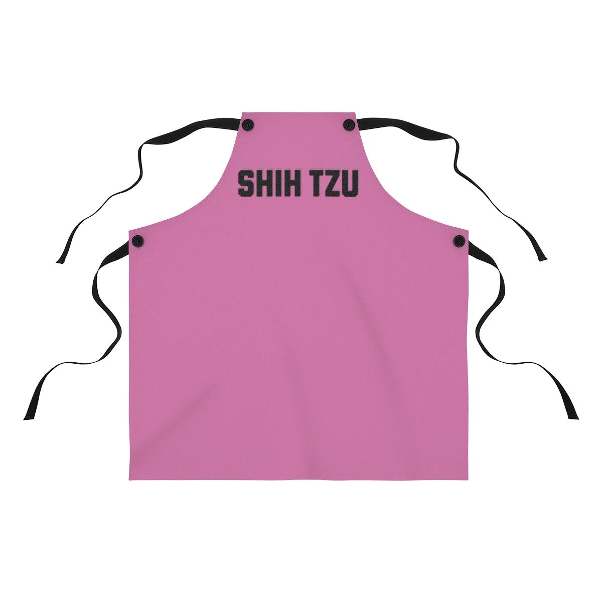 Shih Tzu Text Apron – Fun & Stylish Cooking Gift for Dog Lovers