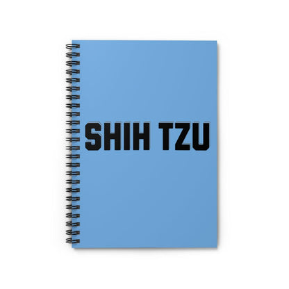 Shih Tzu Text Spiral Notebook – Cute Gift for Shih Tzu Lovers