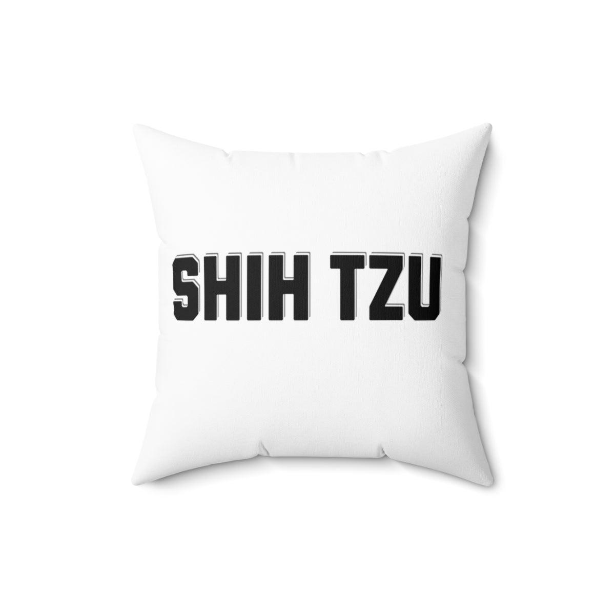 Shih Tzu Text Pillow – Stylish & Cozy Gift for Shih Tzu Lovers