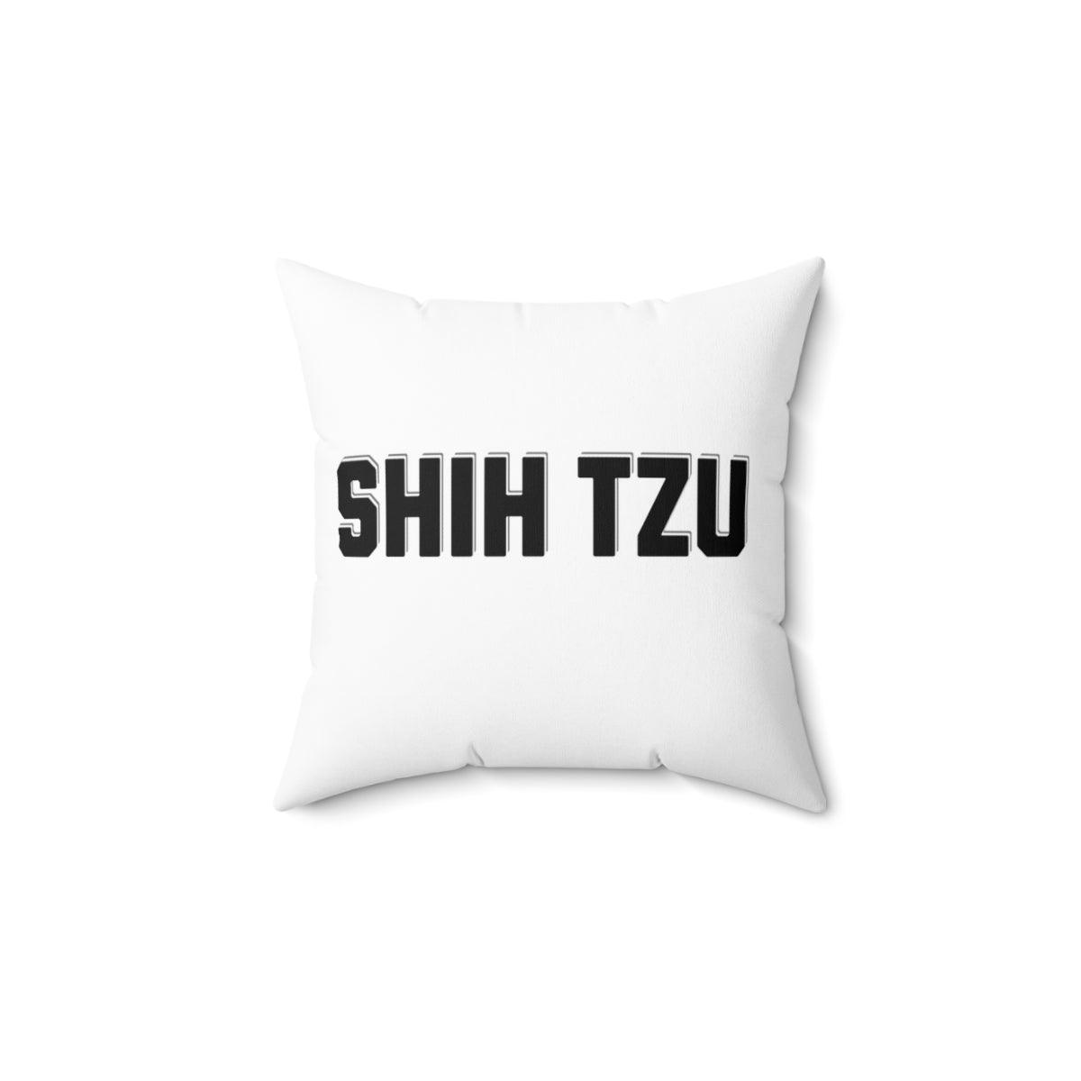 Shih Tzu Text Pillow – Stylish & Cozy Gift for Shih Tzu Lovers