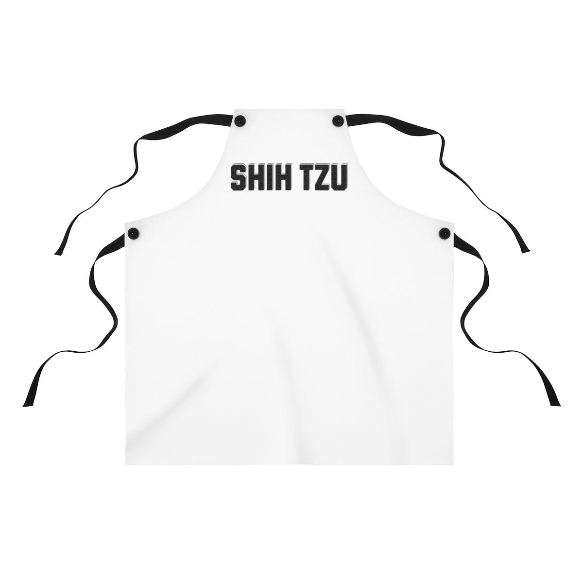 Shih Tzu Text Apron – Fun & Stylish Cooking Gift for Dog Lovers