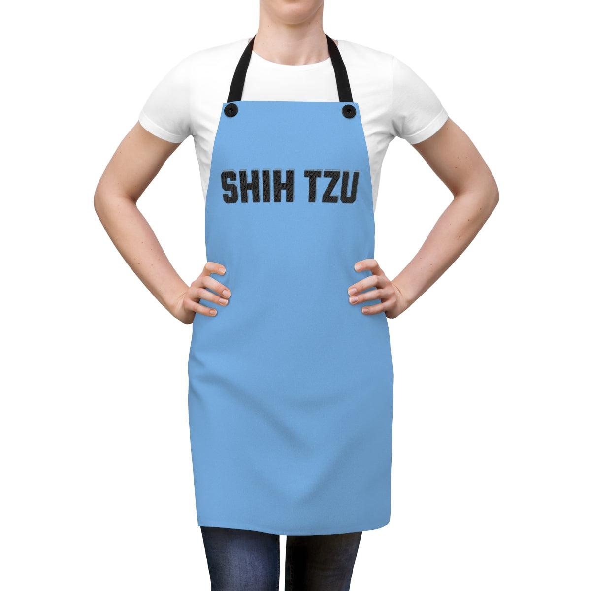 Shih Tzu Text Apron – Fun & Stylish Cooking Gift for Dog Lovers