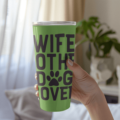 Wife Mother Dog Lover Tumbler - Shih Tzu Gifts