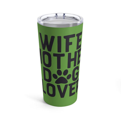 Wife Mother Dog Lover Tumbler - Shih Tzu Gifts