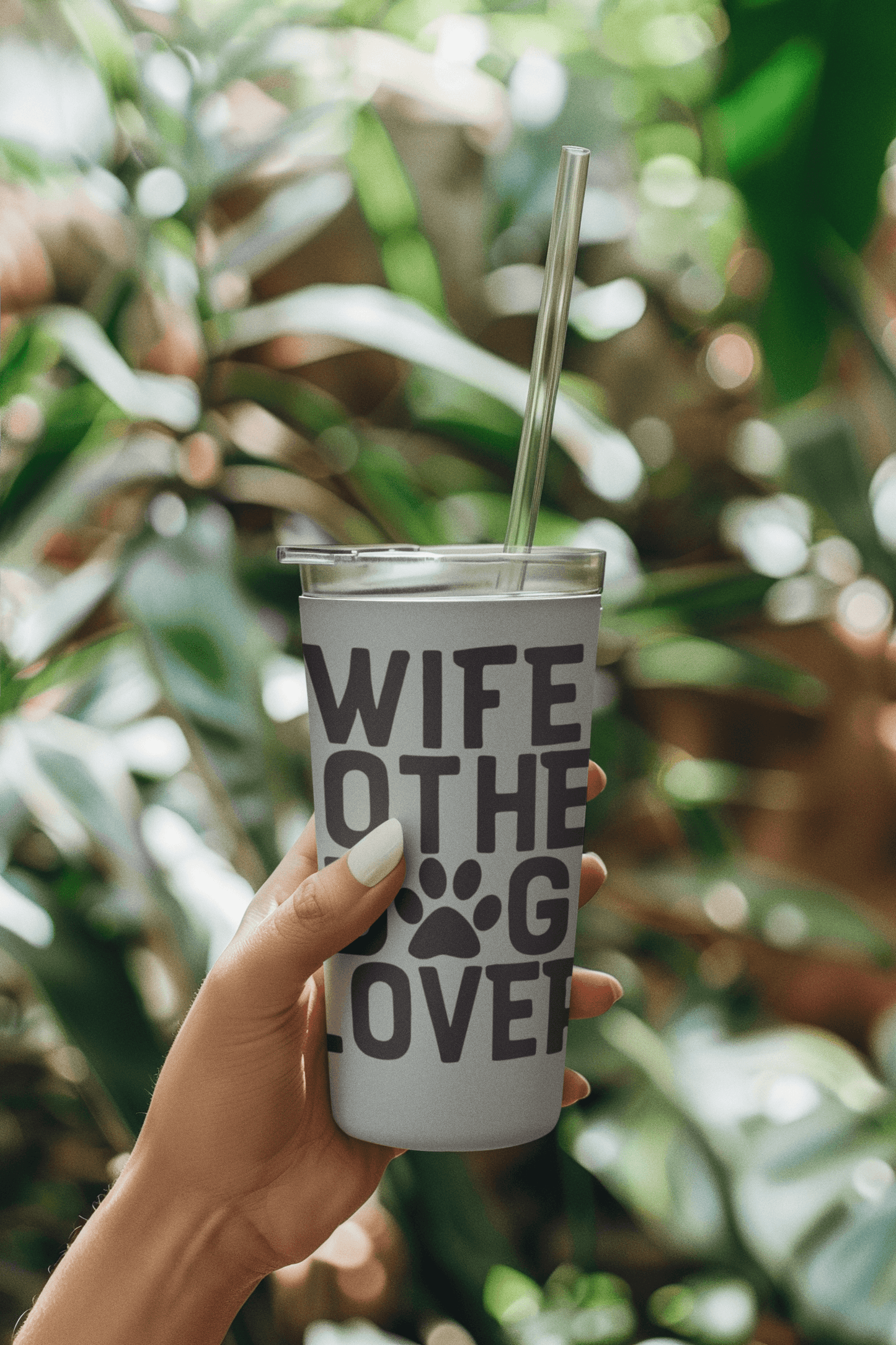 Wife Mother Dog Lover Tumbler - Shih Tzu Gifts