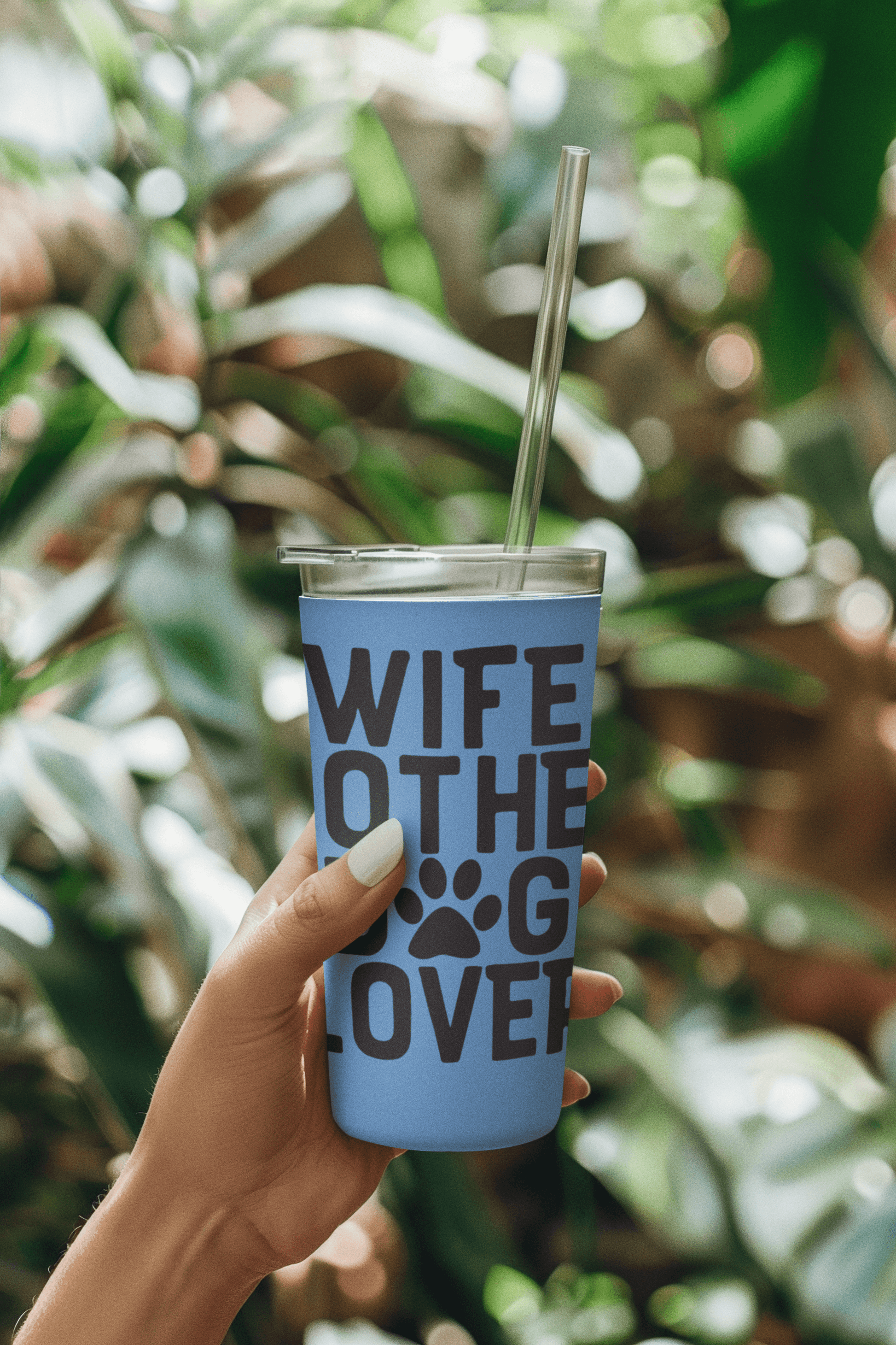 Wife Mother Dog Lover Tumbler - Shih Tzu Gifts